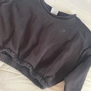 Whitney Simmons gymshark cropped crewneck